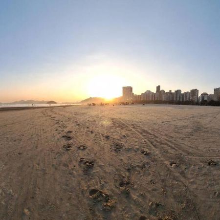 Apartamento Vista Mar Santos Esterno foto